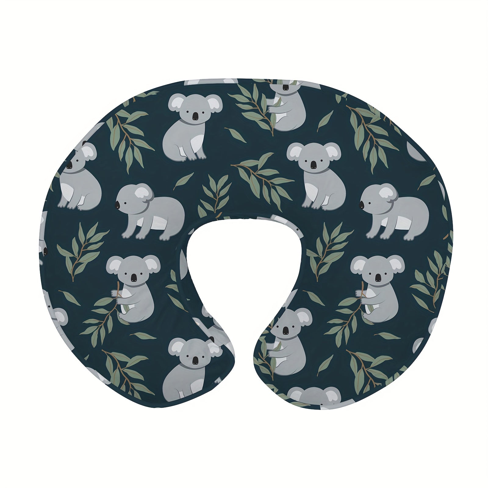 Nursing Pillow, Breastfeeding Pillow for Moms, Ergonomic Nursing Essentials for Bottle and Breastfeeding with Cover and Breathable Filling, Feeding Support Pillow 0-12 Months, Multifunctional Support Cushion for Travel