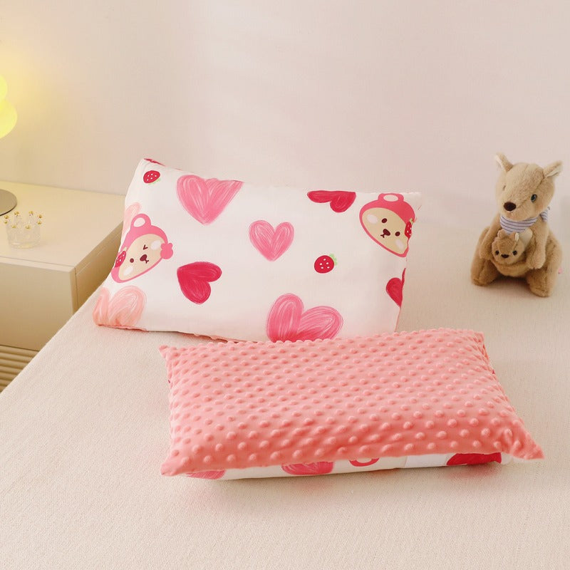 A Set of Pillowcase And Pillow Core, Elongated Pillows That Are Softer And More Comfortable, Available in Various Styles, Warm-Colored Pillows, Perfect As Housewarming Gifts