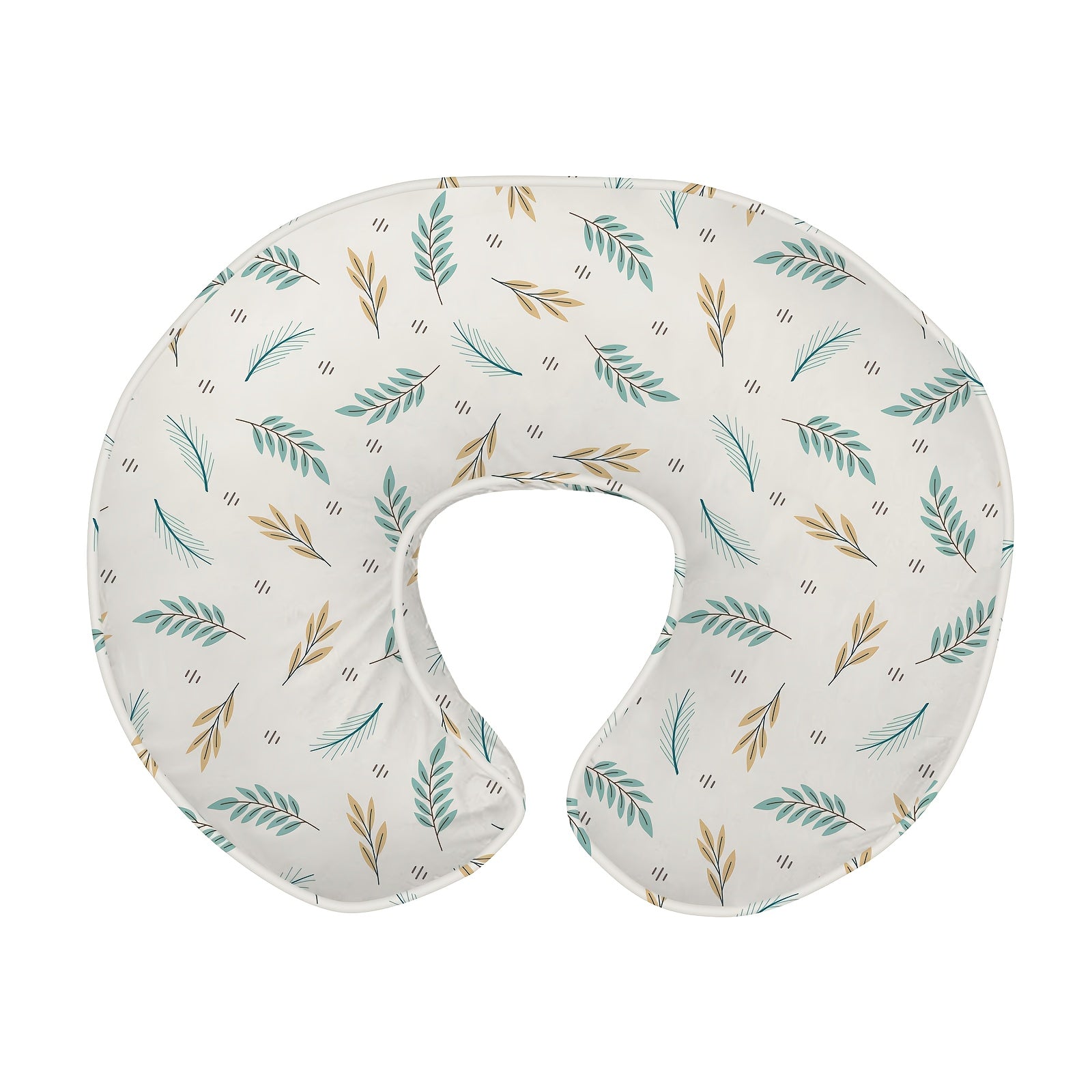 Nursing Pillow, Breastfeeding Pillow for Moms, Ergonomic Nursing Essentials for Bottle and Breastfeeding with Cover and Breathable Filling, Feeding Support Pillow 0-12 Months, Multifunctional Support Cushion for Travel