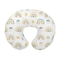 Nursing Pillow, Breastfeeding Pillow for Moms, Ergonomic Nursing Essentials for Bottle and Breastfeeding with Cover and Breathable Filling, Feeding Support Pillow 0-12 Months, Multifunctional Support Cushion for Travel
