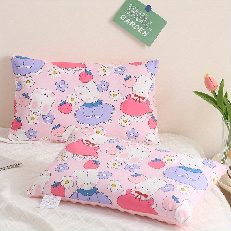 1pc 1pcs Cute Cartoon Animal Print Pillow SPA Deep Sleep Pillow Dormitory Neck Support Pillow Single Pack Sleeping Pillow Couple Edition