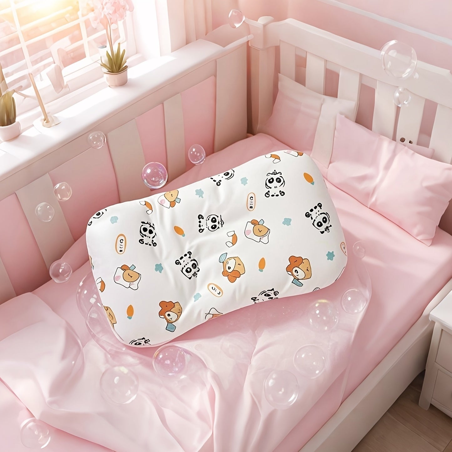 A Starry Sky Dream Children's Pillow, Illuminating Your Baby's Sweet Dreams.