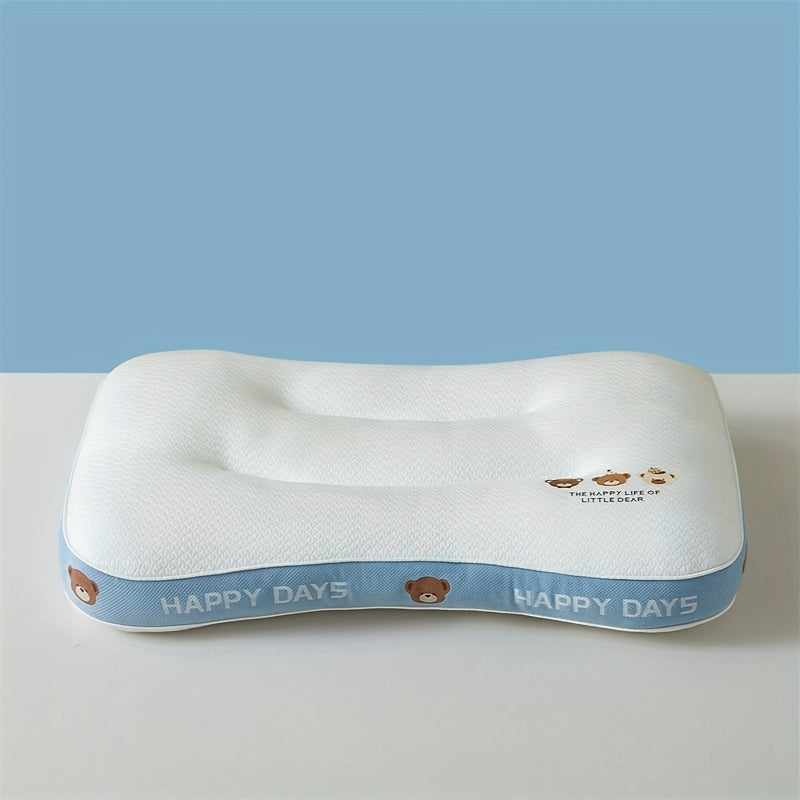1pc, Bear-Themed Parent- Pillow Core, Soft And Neck-Friendly, Cares for Sleep, Breathable And Refreshing, High Resilience Support, Versatile Use, Multifunctional Pillow, Perfect Gift