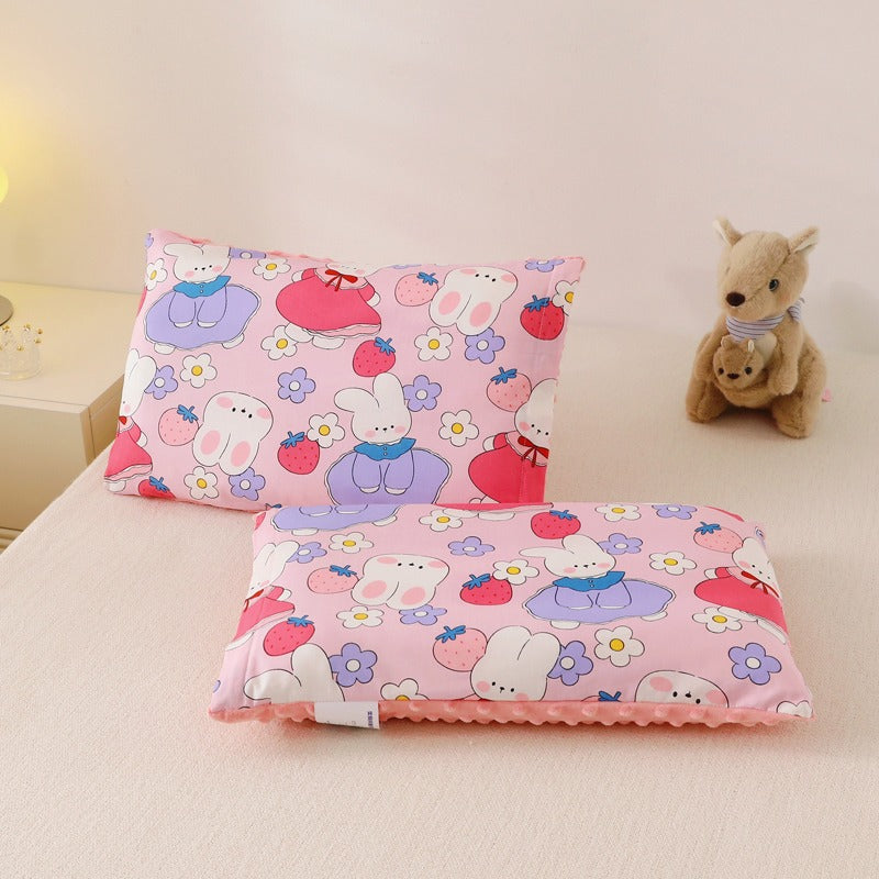 A Set of Pillowcase And Pillow Core, Elongated Pillows That Are Softer And More Comfortable, Available in Various Styles, Warm-Colored Pillows, Perfect As Housewarming Gifts