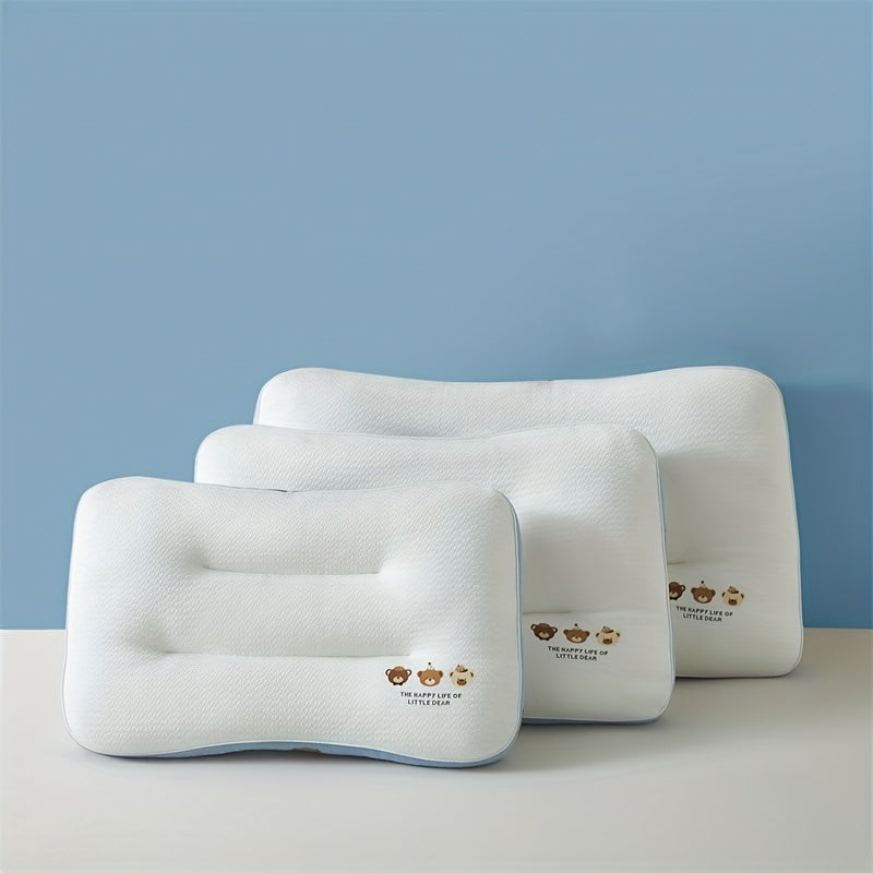 1pc, Bear-Themed Parent- Pillow Core, Soft And Neck-Friendly, Cares for Sleep, Breathable And Refreshing, High Resilience Support, Versatile Use, Multifunctional Pillow, Perfect Gift
