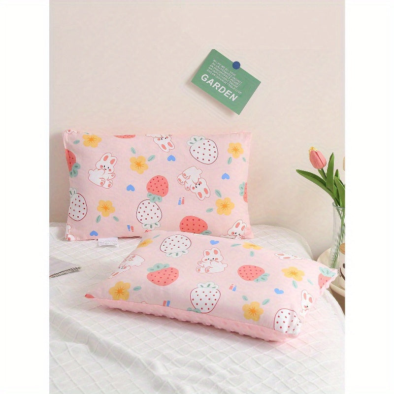 1pc 1pcs Cute Cartoon Animal Print Pillow SPA Deep Sleep Pillow Dormitory Neck Support Pillow Single Pack Sleeping Pillow Couple Edition