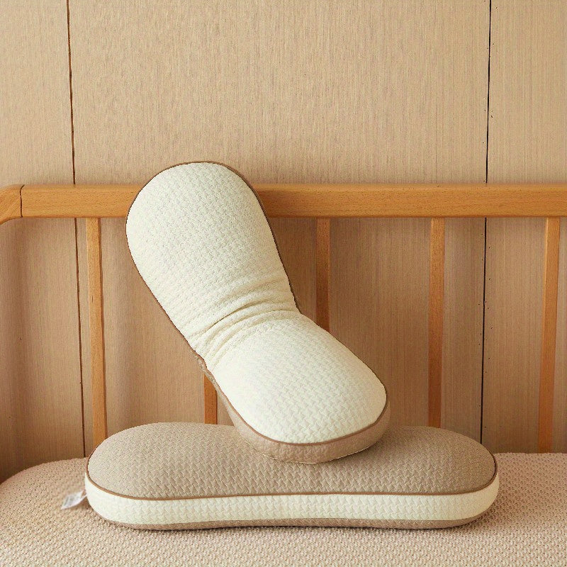 Ergonomic Body Pillow, Cervical Neck Support Pillow with Curved Design, Breathable & Skin-Friendly for Deep Sleep, Ideal for Single Use