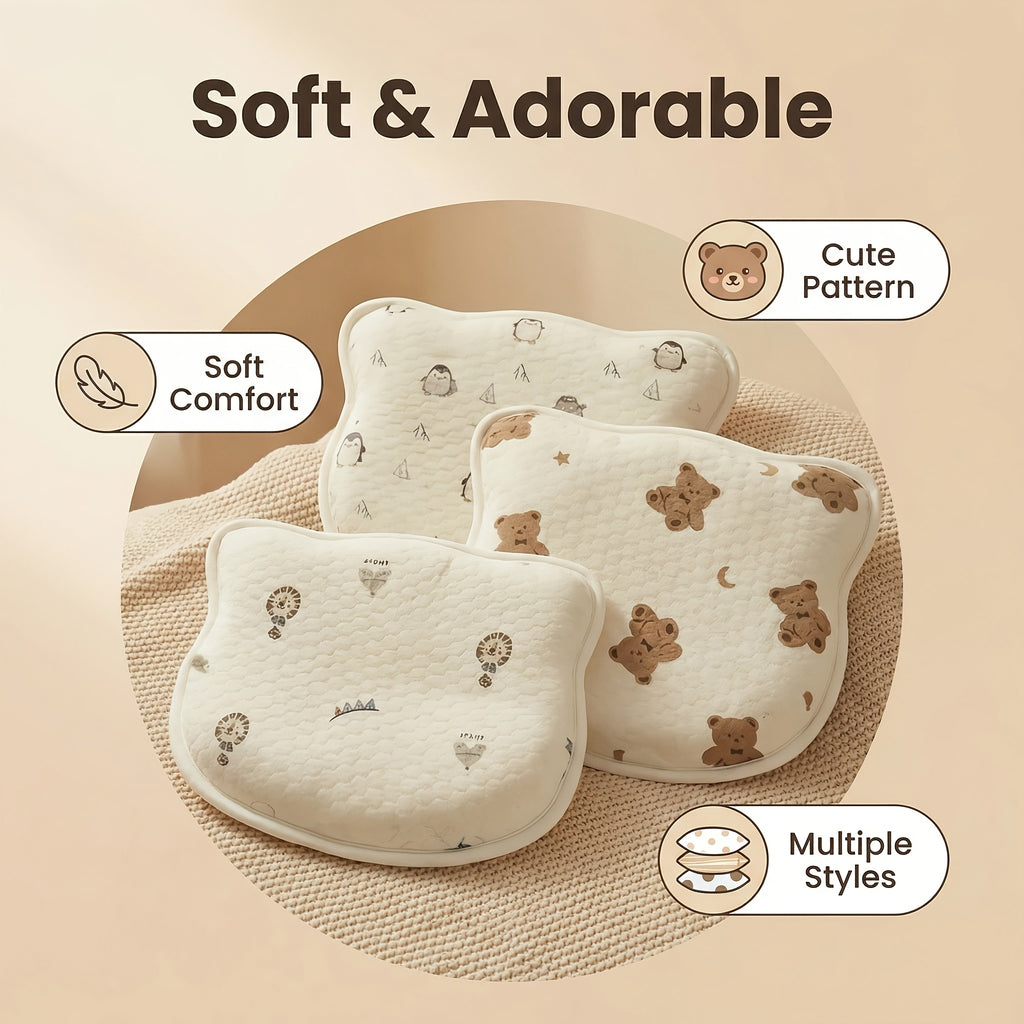 Foam Shaping Soft And Cozy Corrects Positioning Ideal for Both And Prevents Flat Syndrome.