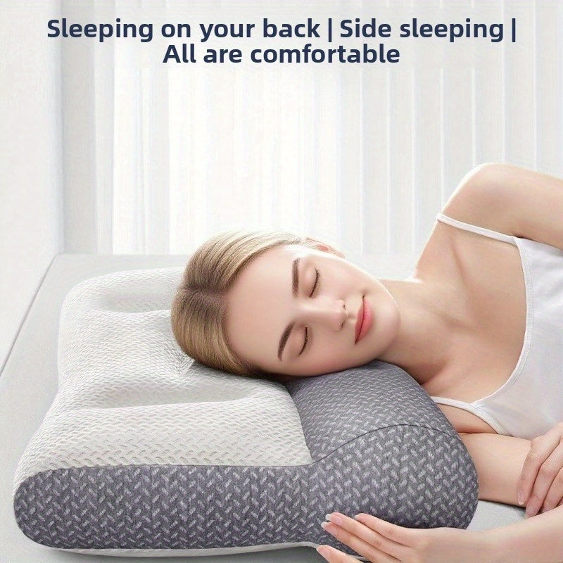 Ergonomic Neck Pillow for Deep Sleep, Suitable for All Seasons, Ideal for Home and Hotel Use, Essential for Improving Sleep Quality