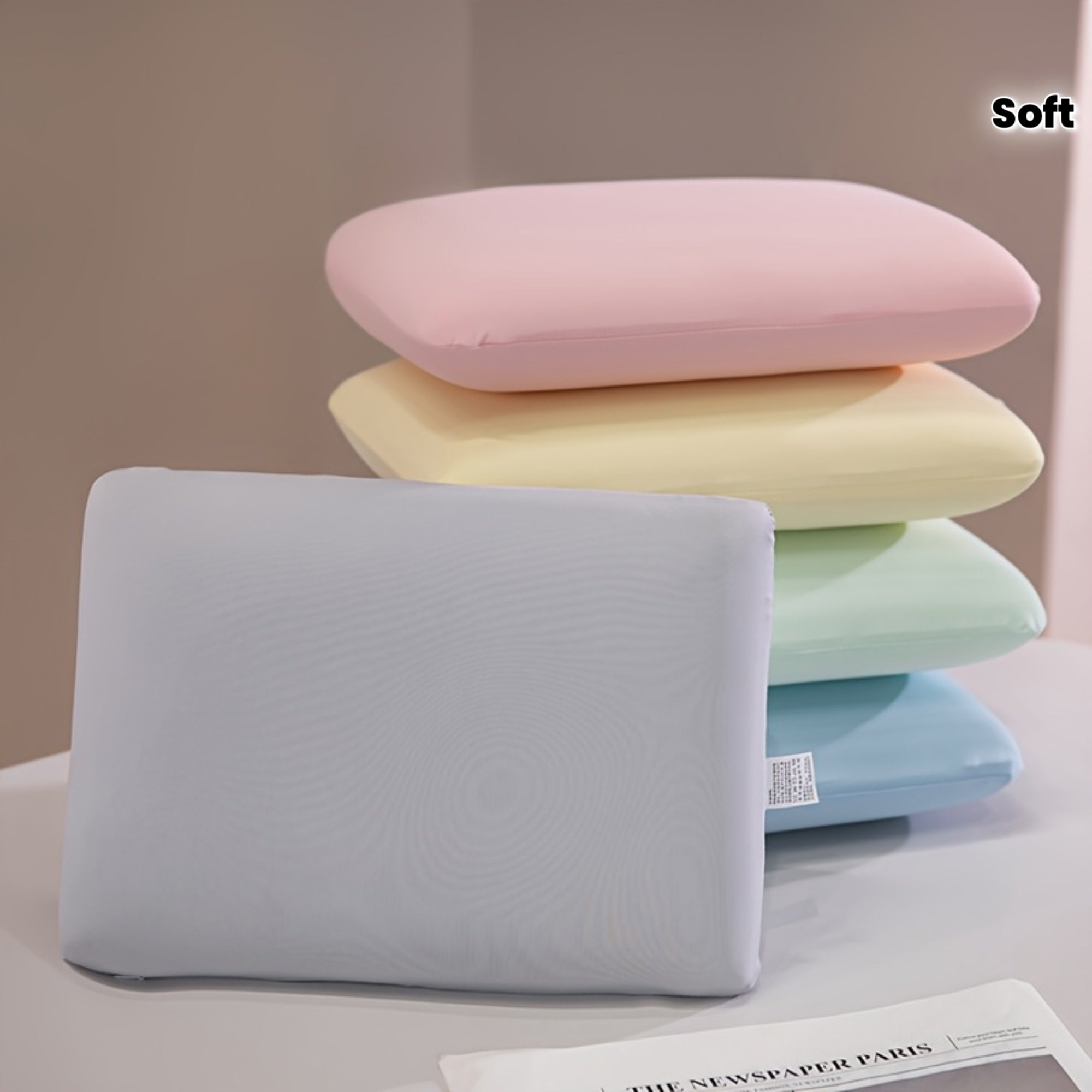 Summer Mini Pillow, Soft Machine Washable Small Pillow Office Camping Travel Small Pillow Removable And Washable - Easy to Carry